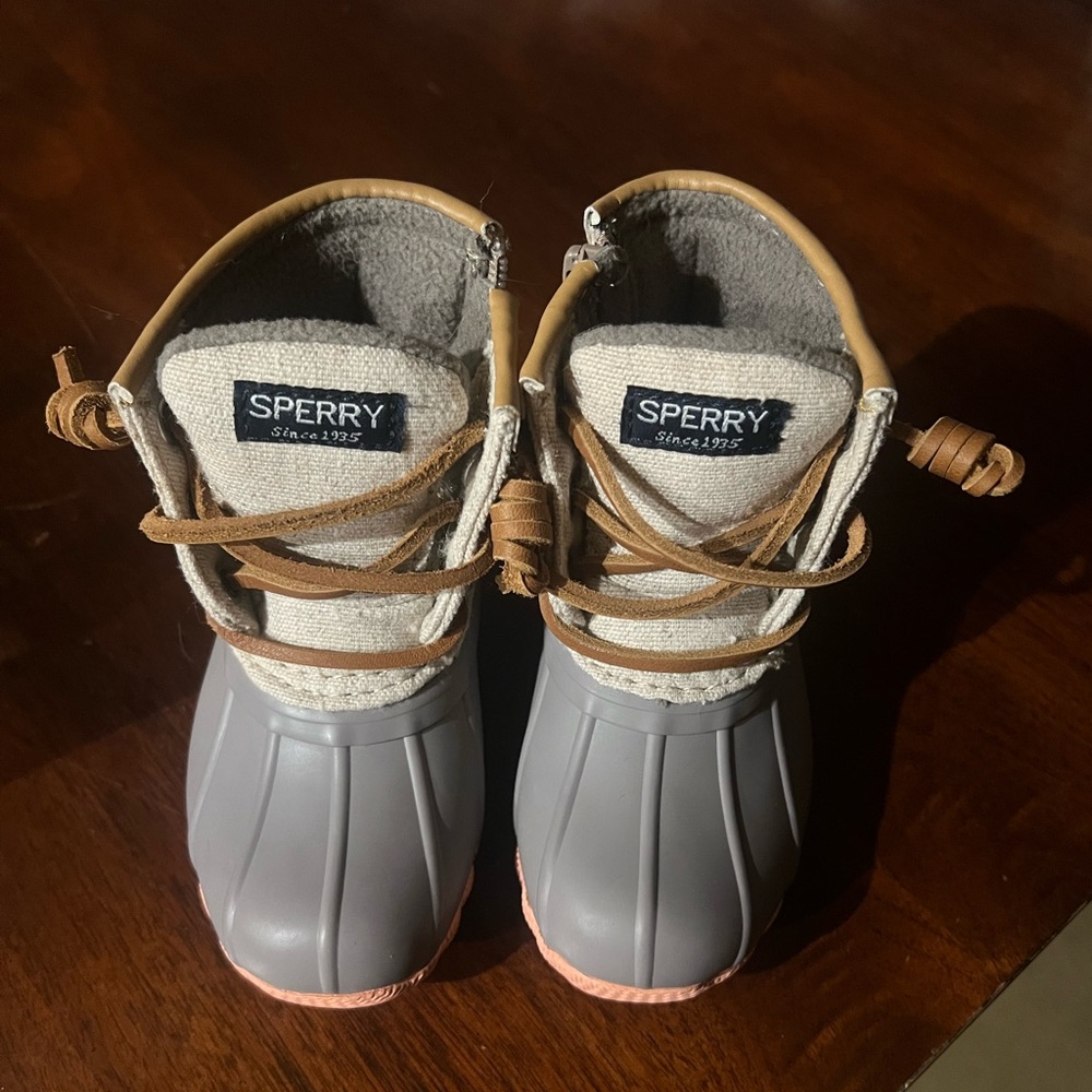 Toddler Girl Sperry Saltwater Boots